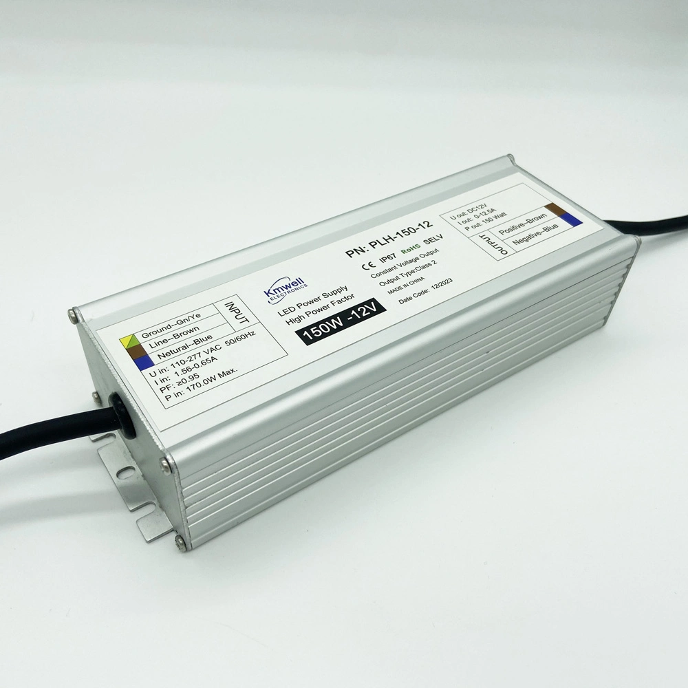 Factory Price DC Switching 150W Power Supply Constant Voltage LED Driver with CE RoHS SAA Rcm